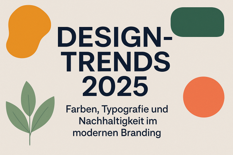Design‑Trends 2025: Farben, Typografie und Nachhaltigkeit im modernen Branding