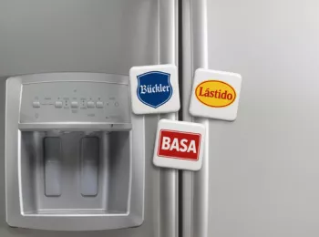 Großformatiger Bannerdruck für eine Messe.